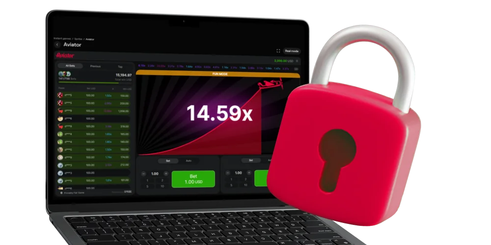 Privacy policy and data security for Aviator India